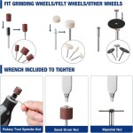 Coffret de 476 accessoires d'outils rotatifs universels, kit d'accessoires d'outils rotatifs multifonctions ...