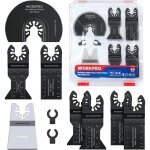 Workpro lames de scie oscillantes, coffret des accessoires d'outil multifonction oscillant, lame de scie ... Workpro lames de scie oscillantes, coffret des accessoires d'outil multifonction oscillant, lame de scie ...