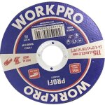 Workpro wp406373 disque � tron�onner 115 mm 10 pc(s) inox, m�tal