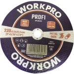 Workpro wp406400 disque � tron�onner 230 mm 10 pc(s) inox, m�tal