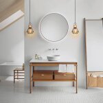 Wottes - lot de 2 lustre suspension � socle en bois industrielle lampe suspension e27 vintage en m�tal ...