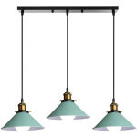 Wottes - e27 lampes suspension industrielle luminaire plafonnier abat - jour en fer forg� lustre suspension ...