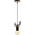 Wottes - lustre suspension moderne fer forg� pentagonal r�tro lampe suspension creative m�tal chambre ...
