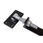 Wovar - ferrures de portail rglables noir lourd 30 cm - par pice