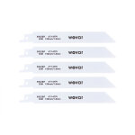 Wovar - lames scie sabre 922bf coupe fine m�tal 150 mm - set 5 pi�ces