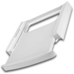 Wpro - kit de superposition universel d'origine avec tablette coulissante sks100 sks101