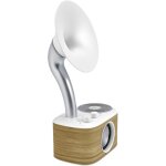 Wr - 45 white radio de table fm aux, bluetooth rechargeable blanc - sangean