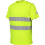 Tee - shirt de travail microporeux w�rth modyf haute - visibilit� lumen jaune m
