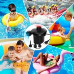 Hofuton gonfleur �lectrique pompe � air �lectrique portable gonflage d�gonglage matelas outils n�cessaires ...