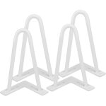 Wyctin - hofuton pied de table en mtal pied meuble haute qualit 4pcs pieds epingle diy pieds pour table ...