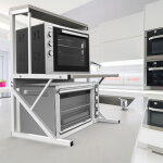Hofuton support de four  micro - ondes tagre de rangement pour micro - ondes multifonction etagre ...