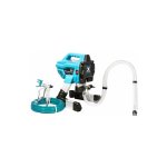 Varan motors - x - 6 pulv�risateur de peinture airless 650w 200 bar, pistolet haute pression avec support ...