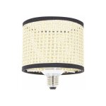 Xanlite - ampoule filament led dco abat - jour osier tress, culot e27, conso. 3, 5w, 210 lumens, blanc ...