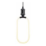 Xanlite - ampoule filament led d�co ellipse ovale, culot e27, conso. 8w, 800 lumens, blanc chaud - rfde800eo ...