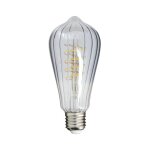 Xanlite - ampoule filament led déco verre ciselé st64, culot e27, 240 lumens, blanc chaud - rfde240ststrs ... Xanlite - ampoule filament led déco verre ciselé st64, culot e27, 240 lumens, blanc chaud - rfde240ststrs ...
