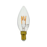 Xanlite - ampoule led flamme / vintage, culot e14, 4w cons. (18w eq. ), 180 lumens, lumire blanc chaud ...