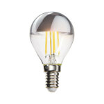 Xanlite - ampoule led (p45) silver, culot e14, 3, 8w cons. (30w eq. ), 350 lumens, lumi�re blanc chaud ...