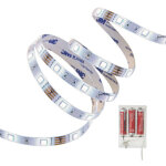 Xanlite - ruban lumineux led � piles (incluses) - 1 m�tre - blanc neutre - lsak1picw