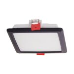 Xanlite - downlight carr� - spot led extra plat encastrable ? cons. 6w / 800 lumens ? cct 3000k / 4000k ...