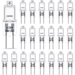Xidjuikm - ampoules halog�nes g4, lampe de base � broche halog�ne 12v 20w, blanc chaud 3000k, 350lm, ...