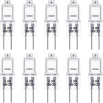 Xidjuikm - ampoules halog�nes g4, lampe de base � broche halog�ne 12v 20w, blanc chaud 3000k, 350lm, ...