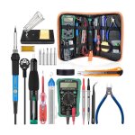 Fer  souder kit, 60w kit de soudure, temperature rglable de 200450?, multimtre, 5pcs conseils de soudage, ...
