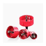 Scie cloche 70mm m42 avec hexagonale adaptateur pour fer aluminium, cloison sche, tuyau, plastique mtaux ...
