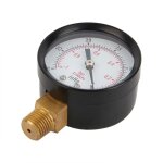 Xiuganpo manom�tre � vide de gaz et d'eau, 2 paquets, manom�tre en alliage de cuivre pour compresseur ...