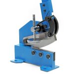 Xpotool cisaille à levier 150mm découpe de tôle 6mm métal acier rond plat machine manuelle atelier Xpotool cisaille à levier 150mm découpe de tôle 6mm métal acier rond plat machine manuelle atelier