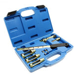 Wiltec - coffret 8 pcs. compresseur ressort de soupape kit d'outils d�monte joint queue de soupape 8v ...