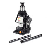 Wiltec - cric bouteille hydraulique 10t v�rin de levage avec fonction descente lente, 205 - 390 mm
