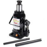 Wiltec - cric bouteille hydraulique 20t v�rin de levage avec fonction descente lente, 244 - 449 mm