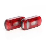 Feux arrire 2 pices ? 220 x 100 x 57 mm ? avec connexion d'embout t. 1 ? clairage de remorque avec ...