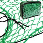 Filet remorque 3x6 m maille 45x45mm paisseur 3 m vert polypropylne rsistant transport scurit charge ...