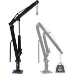 Wiltec - grue de levage de pick - up ? capacit� de charge max. de 900 kg ? ch�vre m�canique d'atelier ...