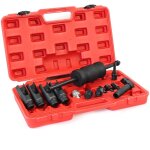 Xpotool - kit d'extracteur d'injecteur diesel - 4 inserts 6 pans 25 - 30 mm - douille 6 pans creux 12, ...