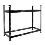 Rack de pneus 101x120x44cm pour 6 ?8 pneus jusqu'� 150kg r�glable en hauteur rayonnage support