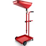 Xpotool - wiltec r�cup�rateur d'huile rouge taille 480 x 600 x 1750 mm pivotant � 360� vidange mobile ...