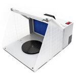 Wiltec - cabine d'aspiration pour a�rographie airbrush 12 v ? 47 db ? 4 m� / mn ? avec �clairage ? filtre ...