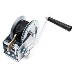 Treuil � c�ble manuel de halage - en acier galvanis� - charge max. 550 kg - c�ble 7 m - rapport de transmision ...