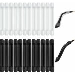 12 paires de coussinets en silicone pour lunettes coussinets antidrapants crochets d'oreille pour lunettes ...
