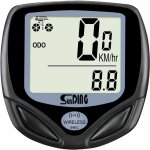 Compteur de vlo sans fil tanche - affichage rtroclair lcd pour afficher la vitesse, le kilomtrage ...