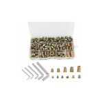 Crous hexagonaux m4 m5 m6 m8 m10 avec inserts filetés, alliage de zinc insert fileté hexagonale Écrous ... Crous hexagonaux m4 m5 m6 m8 m10 avec inserts filetés, alliage de zinc insert fileté hexagonale Écrous ...