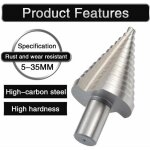 Xvx - foret à métaux pour perceuse, foret fraise meche etage hss, foret Étagé fraise conique à double ... Xvx - foret à métaux pour perceuse, foret fraise meche etage hss, foret Étagé fraise conique à double ...