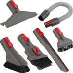 Xvx - kit d'accessoires kit de fixation avec tuyau de rallonge pour dyson v7 v8 v10 aspirateur sans fil ...