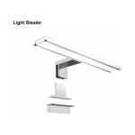 Miroir led avec clairage avant pour salle de bain, lumire ac 85 - 265v, diamtre 300mm