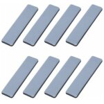 Xvx ? patins glisseurs pour meubles lourds ? 8 pi�ces 25mm x 100mm ? r�sine �cologique ? anti - vibration ...
