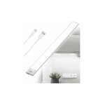 Rglette led cuisine sous meuble rechargeable usb - 40 cm - 2500 mah - lampe placard dtecteur de mouvement ...