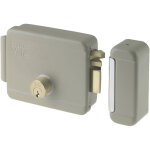 Yale ? serrure �lectrique � appliquer pour portails ? tension 12v ? sens de pose r�versible ? finition ...