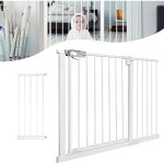 Barrire d'escalier, barrire de porte pour enfants sans perage, barrire de protection  double verrouillage ...